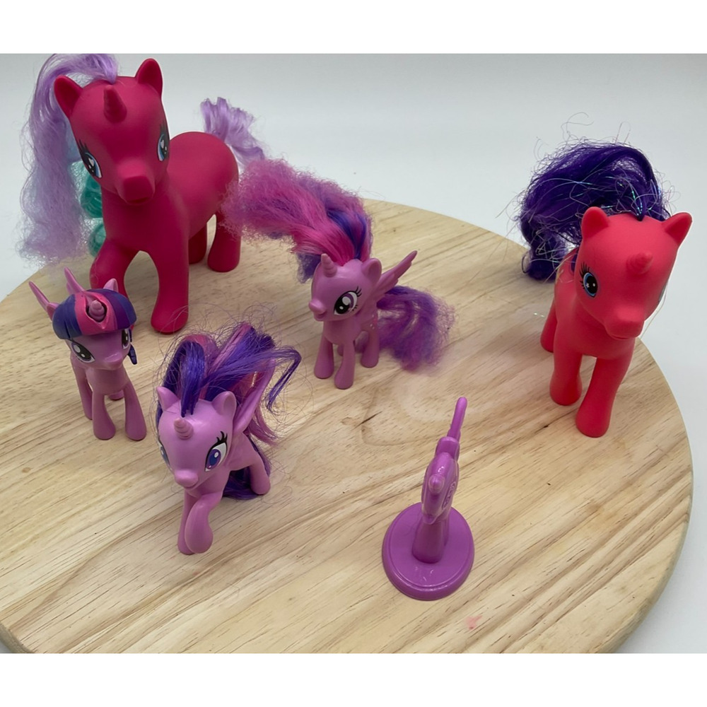 My Little Pony Toys Lot of 6 Walgreens Hasbro Twilight Sparkle Unicorn Pegasus